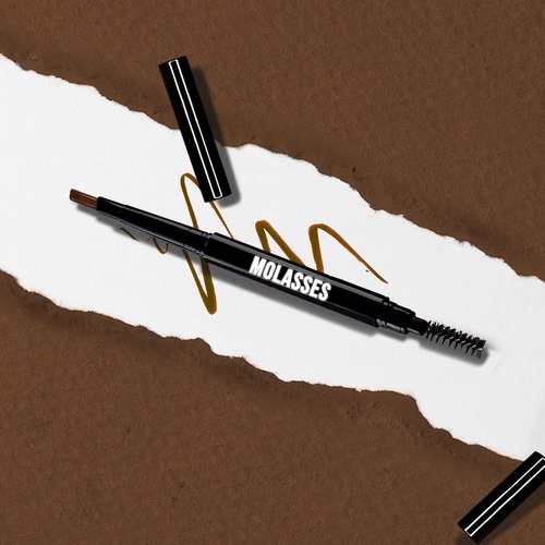 Joey Healy Brow Architect Stylo, Precision Waterproof Eyebrow Pencil and Long-Lasting Eyebrow Enhancer, Molasses (Medium to Rich Brunette)