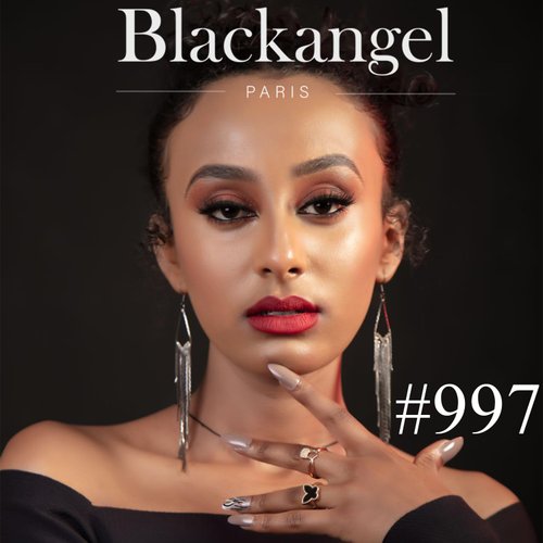 blackangel Super Stay Matte Liquid Lipstick, Longwear Liquid Lipcolor Makeup, Waterproof Lipstick, Highly Pigmented Color, Lightweight Liquid Lipstick (#997)