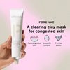 ZitSticka PORE VAC, Acid-Rich Clay Mask To Vacuum Pores + Smooth Texture | Derm-Backed (60ml)