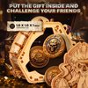 ESC WELT Blackbeard's Compass Puzzle Box - Escape Room in a Box - Brainteaser - 3D Escape Game Money Box - Gift Box Riddle Game - Puzzle Box - Wooden Puzzle Box for Family Games - Gift Box Puzzle Game