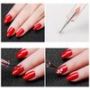 5 pc 2 Way Dotting Pen Tool Nail Art Tip Dot Paint Manicure kit (5PC)
