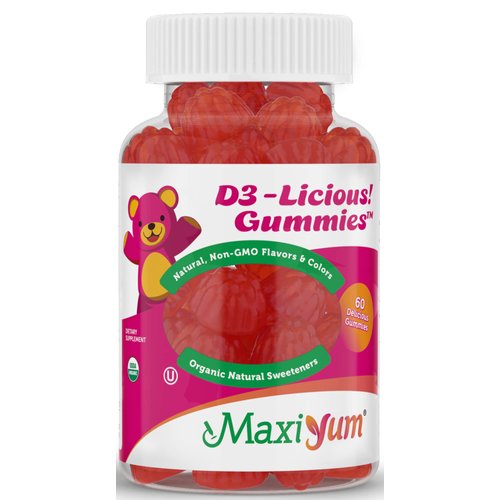 Maxi Health Vitamin D Gummies (60 Gummies)