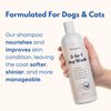 Freshly Bailey Dog Shampoo & Conditioner - 5-in-1 Pet Wash for Dogs & Cats - Cleans, Deodorizes, Conditions, Detangles, & Moisturizes - Natural Ingredients Perfect for Sensitive Skin - 16 FL Oz