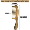 The Moreinday Wooden Comb Wood Comb Wide Tooth Comb for Women Hair Comb for Women Sandalwood Comb for Men