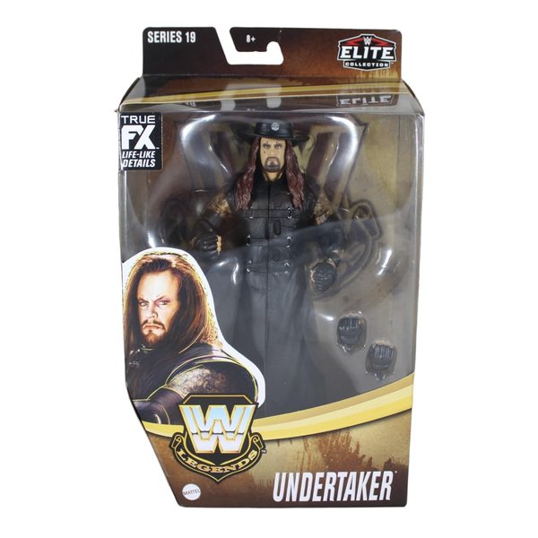 WWE Elite Collection The Undertaker Action Figure Legends Mattel Series 19