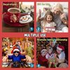 Partywind 10 Sheets Luminous Christmas Temporary Tattoos for Kids Stocking Stuffers, Christmas Party Decorations Supplies Favors for Birthday, Xmas Holiday Stickers Games Toys for Boys Girls