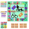 Adultopoly Board Game, Couple Adultopoly Board Game, Adults Board Games for Couple Relationship Conversation Game Card Board