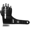 RDX MMA Gloves Grappling Sparring, Pre-Curved Mixed Martial Arts Mitts Men Women Boxing Gloves, Maya Hide Leather Kara Cage Fighting Workout, Combat Sports Training, Muay Thai, Punching Bag Kickboxing