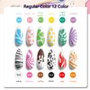 Nail Art Pens Set - Nail Polish Pens Graffiti Nail Dotting Tools Acrylic Paint Pens Drawing Painting Point Liner Pen for Nails Art Design Manicure Nail Pens for Salon DIY (12 Pcs Regular Color)