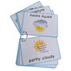 Richardy Weather & Seasons Flashcards Educational Learning Toys Toddlers Kids Learning Pocket Cards Kindergarten Supplies