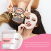 200 Sheets Facial Plastic Mask Disposable Facial Sheet Mask Transparent Face Masks Skincare Preservative Facial Paper Sheet DIY Clear Paper Facial Mask Spa Thin Facial Plastic Wrap Moisture Retention