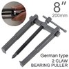 OriGlam Two Jaws Bearing Puller/Remover, Adjustable Two Jaw Puller Tool, Bearing Puller Tool, Carbon Steel Pump Pulley Remover