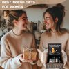 Cute Bear Best Friend Wood Music Box Gifts for Women, Friendship BBF Daughter Gifts for Christmas Birthday, Any Day Spent with You is My Favourite Day.