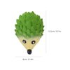 POPETPOP Squeaky Dog Toy Hedgehog - Interactive Latex Squeak Dog Bite Toy, Spiky Soft Rubber Puppy Teeth Clean Toy for Small Medium Dogs