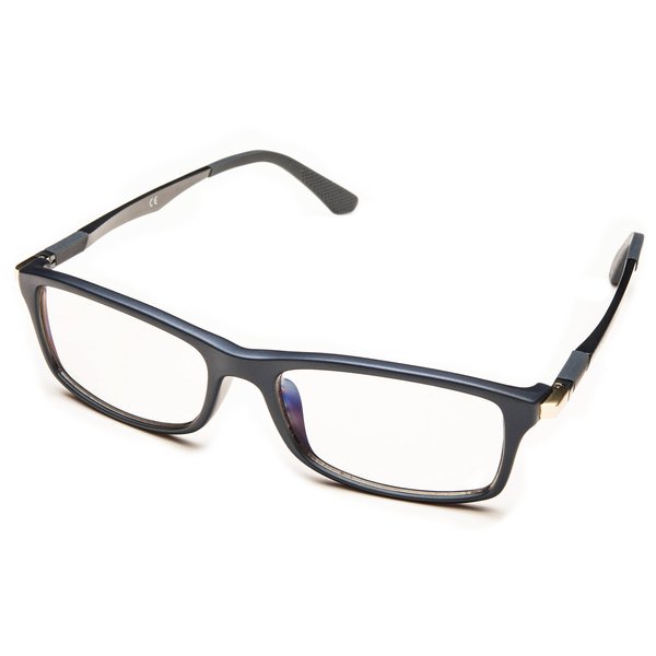 Prospek Blue Light Glasses Men, DYNAMIC (No Magnification) - High Optical Quality Lenses - Regular Size