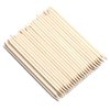 100-Pack Nail Art Wood Stick, Double Heads Nail Cuticle Pusher Remover Manicure Pedicure Tool