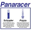 Panaracer 2 Pack 27.5 x 1.25 / 1.75 Presta (French)-33mm Bicycle Tube , Black