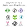 EPILYNX Long Lasting Glide-On Gel Eyeliner Pencil | Gluten-Free, Hypoallergenic, Vegan | 1.2ml | Moonlight White Shimmer by Dr. Liia