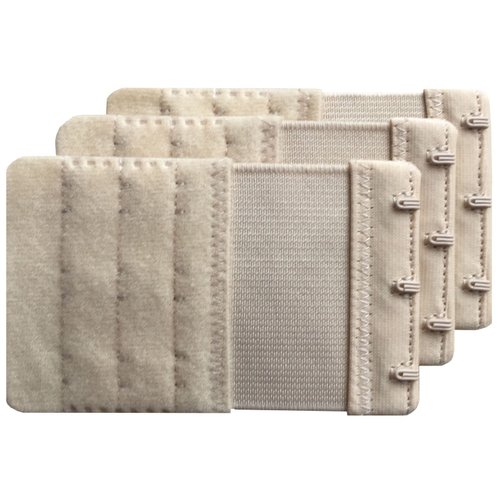 Chanie Women Pack of 3 Soft Comfortable 3 Hooks Bra Extender