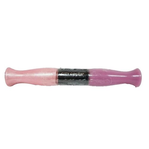 Generic City Color Duo Lip Gloss, Lilac/Plum, 0.25 Fl Oz (Pack of 1)