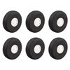 uxcell RC Airplane Wheels - 6PCS RC Airplane Aircraft Sponge Wheels 2.5 Inch x 0.12 Inch