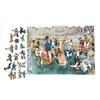 Wooden Jigsаw Puzzle for Adults - Uniquely Shaped Pieces - Made in The USA by FoxSmartBox - 255 Pieces - A Merry Christmas