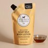 Dionis Goat Milk Skincare Body Lotion 20 oz Refill Pouch, Cruelty Free Clean Ingredients & Dermatologist Tested Lotion for Dry Skin - Hydrating & Deeply Moisturizing Rich in Vitamins, Milk & Honey