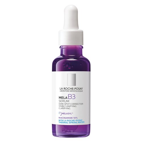 La Roche-Posay Mela B3 Serum, Dark Spot Corrector With Anti-Aging Melasyl + 10% Niacinamide, Discoloration Correcting Serum for Sun Spots, Age Spots & Post-Acne Marks, Stocking Stuffers, 30ML