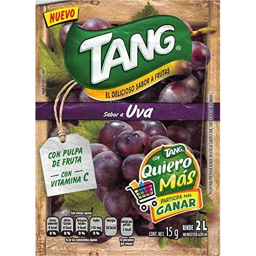 Tang Uva (Grape) Powdered Drink Mix Packets (Pack of 24)