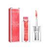 Magic Color Changing Lip Oil V2, Big Brush Moisturizing Lip Glow Oil, Hydrating Lip Gloss Warm Change Moisturizing Lip Gloss, Long Lasting & Nourishing Lip Glow Oil Non-sticky Primer Lip Tint (Red)