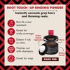 Root Touch Up Powder for Dark Red Hair by Style Edit | Cover Up Hair Color for Grays and Roots Coverage | Root Concealer for Dark Red Hair | Mineral Infused Binding Hairline Powder 2 Pack