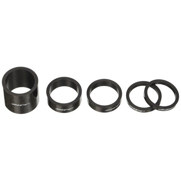 Zipp Speed Weaponry Headset Spacer Set, UD Carbon (4mm x 2, 8mm x 1, 12mm x1, 30mm x 1)