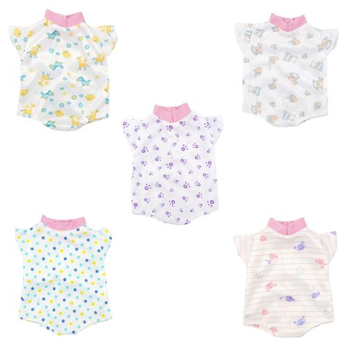 Xunwa Baby Dolls Clothes for 10-11-12 Inch Alive Baby Dolls Boy and Girl,Doll Clothing Outfit for 10-12 Inch Newborn Reborn Baby Dolls(Girl Dolls)
