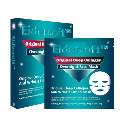 Original Deep Collagen Anti-Wrinkle Lifting Face Mask - Hydrating & Moisturizing Overnight Mask with Retinol, Niacinamide, Hyaluronic Acid - Skin Repair & Firmness - Fine Lines & Wrinkles Treatment