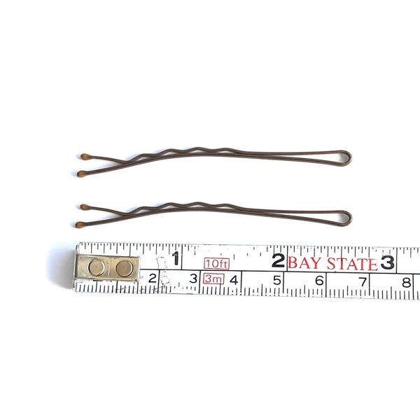Scunci Extra Long Bobby Pins Brunette - 48pk Brown
