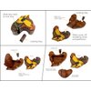 Rooster - Natural Wood Intarsia Puzzle Box - Handcrafted with Secret Compartment