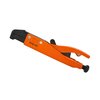 Grip-On 91207 7-Inch Axial Grip L-Shaped Locking Pliers in Orange Epoxy