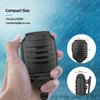 Retevis Walkie Talkie Speaker Mic,IP54 Waterproof 2 Pin Shoulder Speaker Mic,for RT22 RT68 RT27 H777 RB26 RB29,Compatible with BAOFENG UV-5R BF-F8HP UV-5G Plus 5RM pxton Arcshell Two Way Radio(1 Pack)