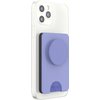 PopSockets Phone Wallet with Expanding Grip and Adapter Ring for MagSafe, Phone Card Holder, Wireless Charging Compatible, Wallet Compatible with MagSafe -Deep Periwinkle