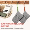 ZOMCHI 2 Pieces Soap Bags, Soap Savers for Bar Soap for Deep Exfoliating,Soap Sock for Use in Shower