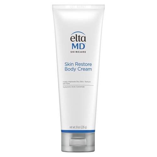 EltaMD Skin Restore Body Cream, Fragrance-Free Body Lotion for Women, Made with Hyaluronic Acid and Niacinamide, 8 oz Tube