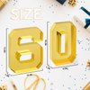 Datyiiha Cardboard Number for Charcuterie 60 Set Fillable Tray 10.2'' Gold Charcuterie Paper Box for 60th Birthday Anniversary Party Decorations Chocolate Candy Cupcake Container