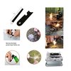 egreen Emergency Fire Starter Ferro Rod Striker Magnesium 6 Bags for Camping Hiking Bushcraft Survival Outdoor Hurricane + Free Tin Box (6 Bags Magnesium + Ferro & Striker)