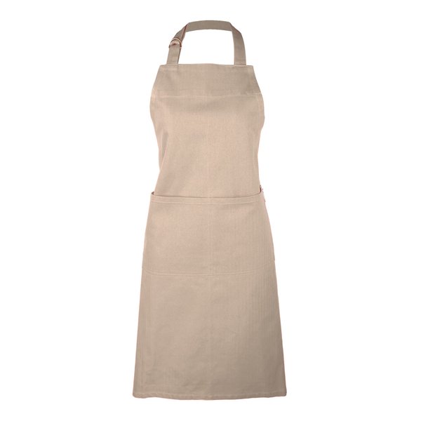 MU kitchen | apron is 100% Cotton | Stylish Cooking Apron with Pockets for Women and Men | Machine Washable and Durable | Adjustable Neck and Extra-Long Waist Ties | Flax