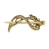 Tinsow 2 Pcs Silver Celtic Hair Slide Hairpins Hair Accessories Hair Clips, Creative Hair Barrette Minimalist Hair Claw Hair Pin Hair Accessories for Women (Style B L)