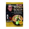 Marukome Chef Morimoto, 1.24 Miso Soup with Chunky Mushrooms 14.88 Ounce (Pack of 12)