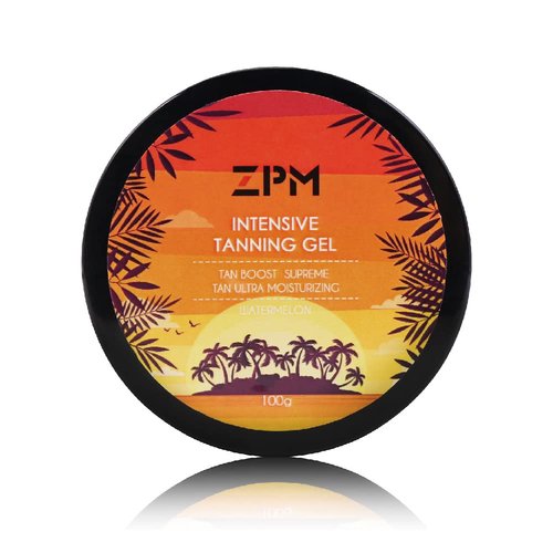 Tanning Lotion, Accelerator Tanning Cream Self Tanner Gel for Outdoor & Indoor Skin Tanning SunBeds, Intensive Powerful Tan-boosting Butter, Achieve Brown Natural Tan Skin,100g (Watermelon)