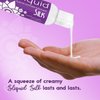 Sliquid Silk Intimate Lubricant, Travel Size - Silicone & Water-Based Lube Blend for Women/Men/Couples, Hypoallergenic Lube, Hybrid Silicone Lube & Water-Based Lubricant, Unscented, 2 Fl Oz