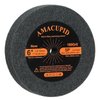 AmaCupid Nylon Fiber Brushed Buffing Wheels 6 Inch 5P Hardness. for Bench Grinder Buffing Machine Polishing Copper. 180 Grit, 1/2 inch Arbor, 1 inch Thickness