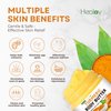 Turmeric Face Cream – All Natural Skin Brightening Lotion – Turmeric Whipped Body Butter for Dark Spots, Hyperpigmentation – Turmeric Skincare Cleanses, Fights Acne, Evens Tone, Scars, Sun Damage